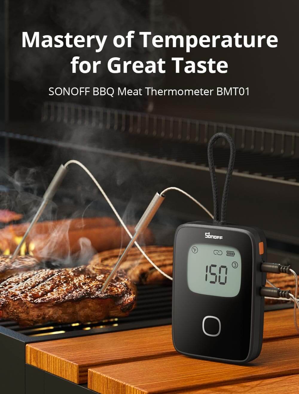 SONOFF BBQ Meat Thermometer | BMT01