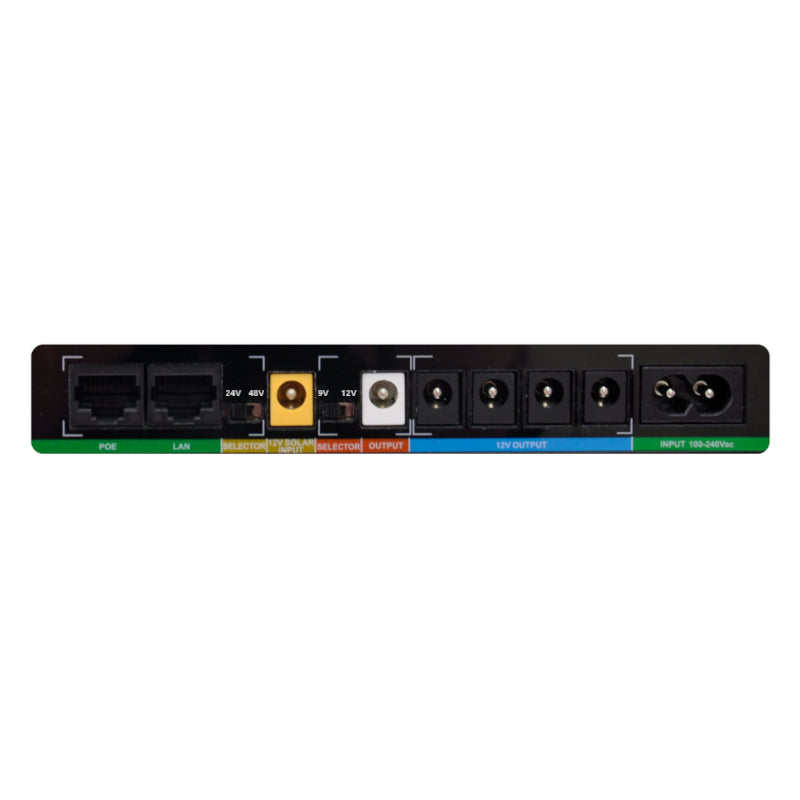 GIZZU 60W 65Wh 17600mAh Mini POE DC UPS – Black