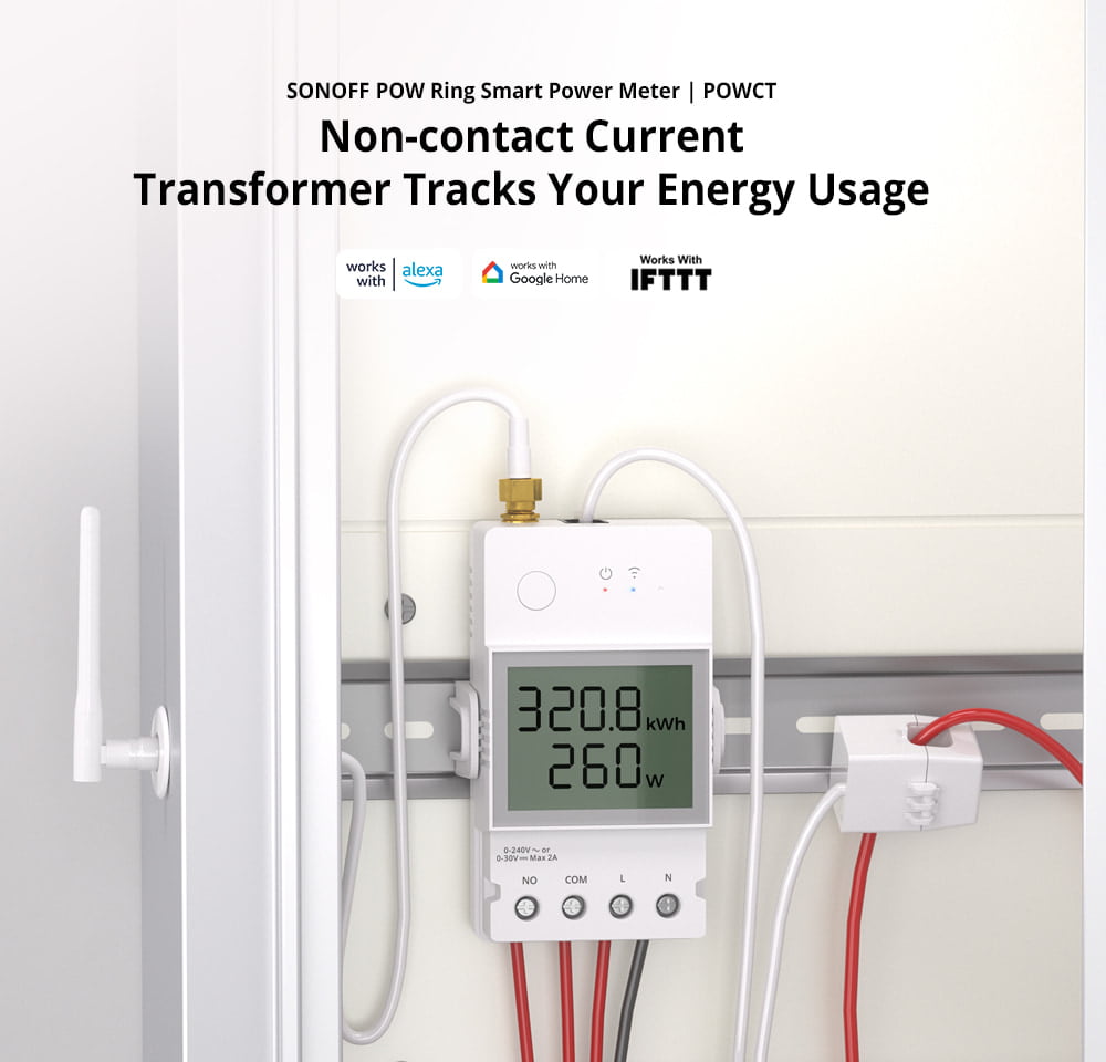 SONOFF POW Ring Smart Power Meter POWCT