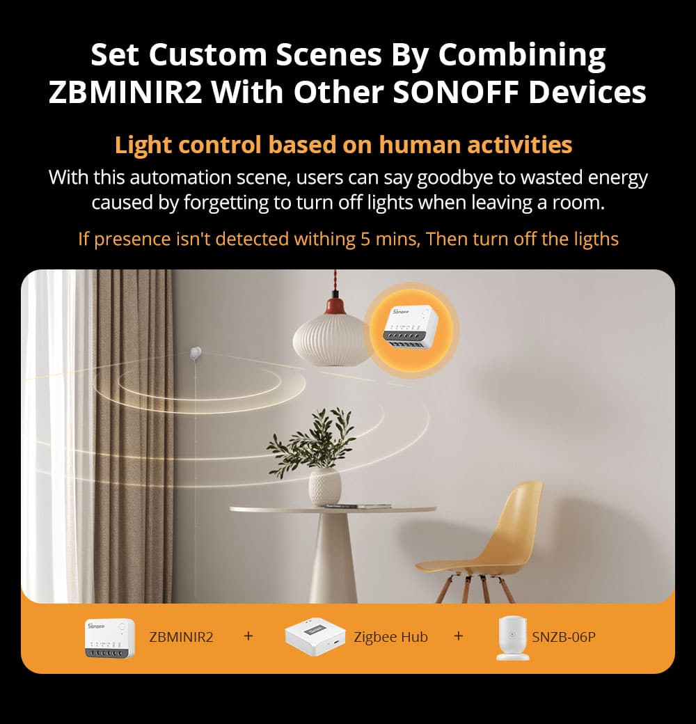 SONOFF ZBMINI R2 Extreme Zigbee Smart Switch (Neutral Wire Required)