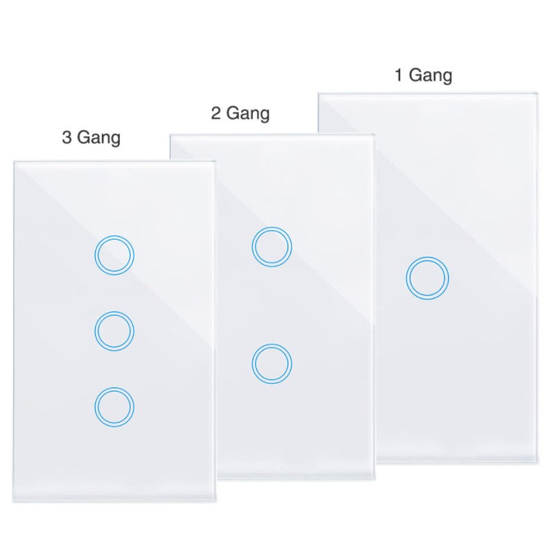 EACHEN WiFi Smart Touch Switch-L-RF-US - (NO NEUTRAL REQUIRED) (EWelink APP)