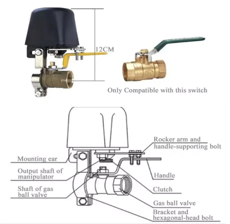 WiFi electronic control water Valve Ewelink