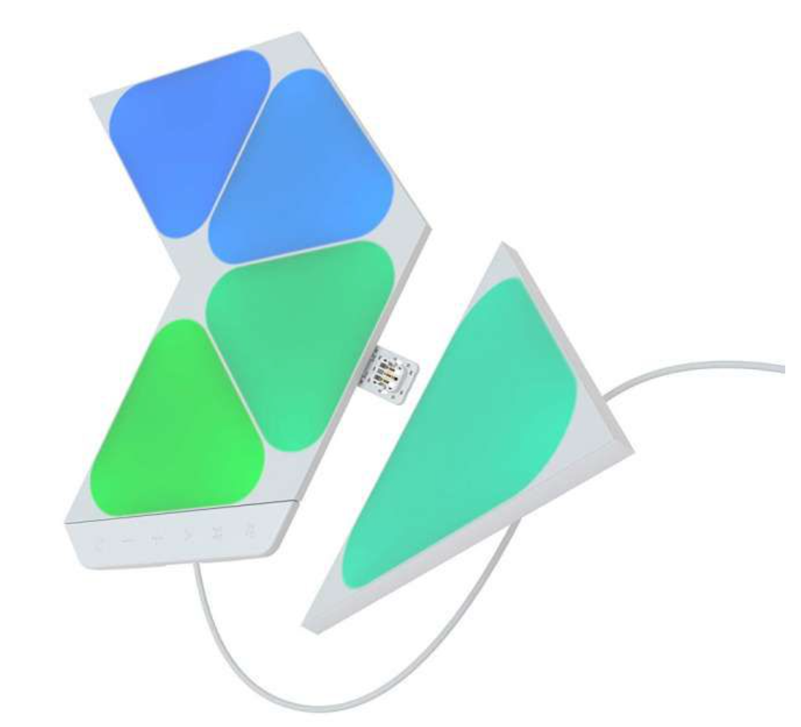 Nanoleaf Shapes Triangles Mini STK White 5 Pack