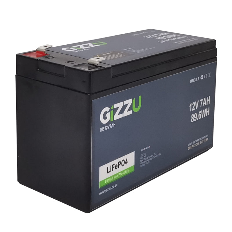 12v 7AH LifePO4 replacement battery