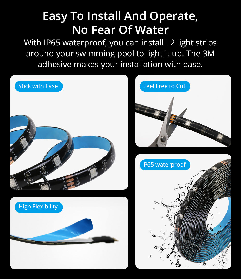 L2 Smart LED Light Strip kit 5M