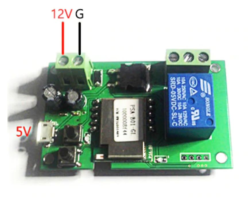 Sonoff SV Inching/Self Locking Wifi Wireless Switch 5V-24v