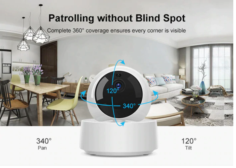 SONOFF GK-200MP2-B Wi-Fi Wireless IP Security Camera