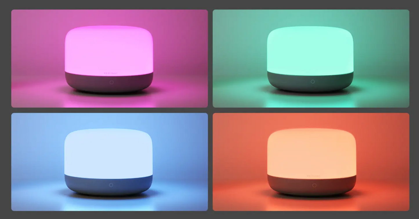 Yeelight LED Bedside Lamp D2 - RGB Coloured Smart Light Small & Versitile