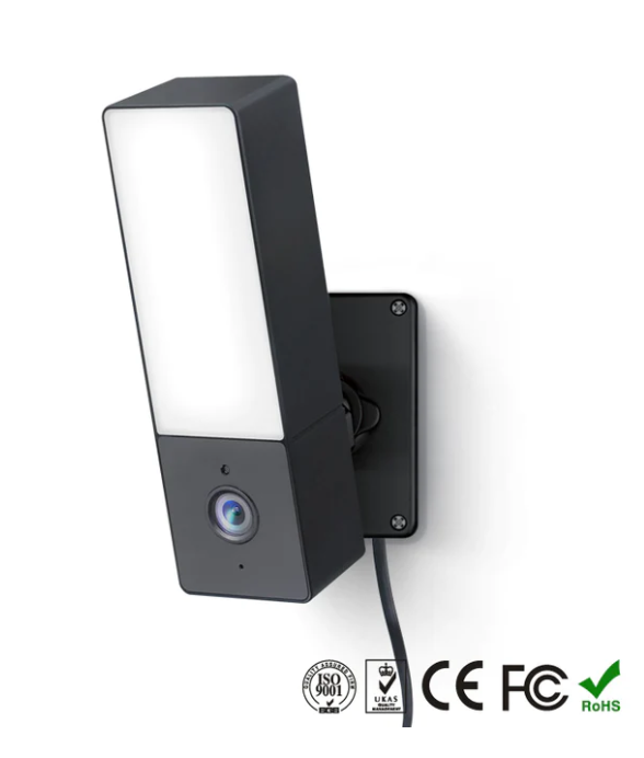 WIFI CONTROL SMART LIFE TUYA 2.0MP FLOOD LED LIGHT WITH HD CAMERA
