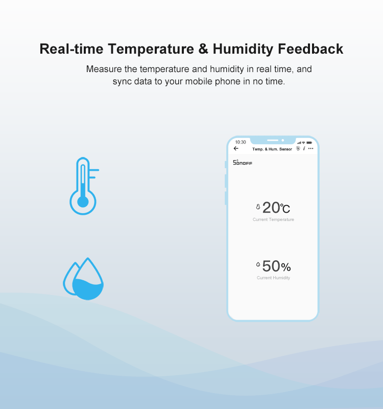 Sonoff Zigbee Temperature &Humidity Sensor