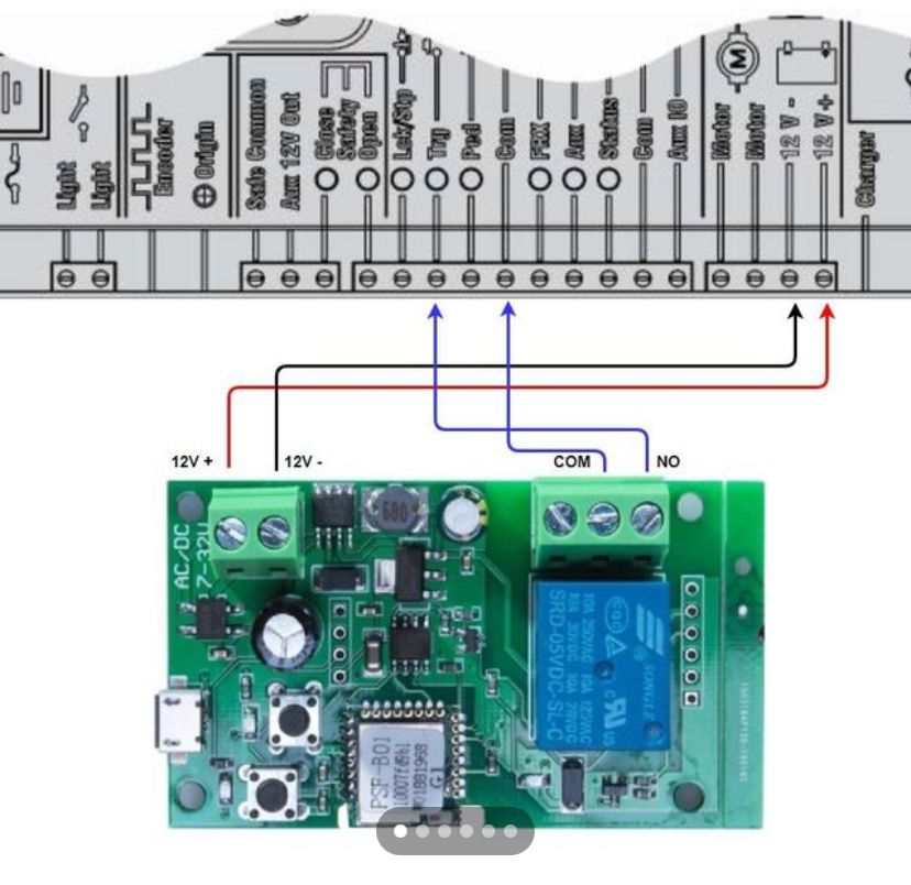 Sonoff SV Inching/Self Locking Wifi Wireless Switch 5V-24v