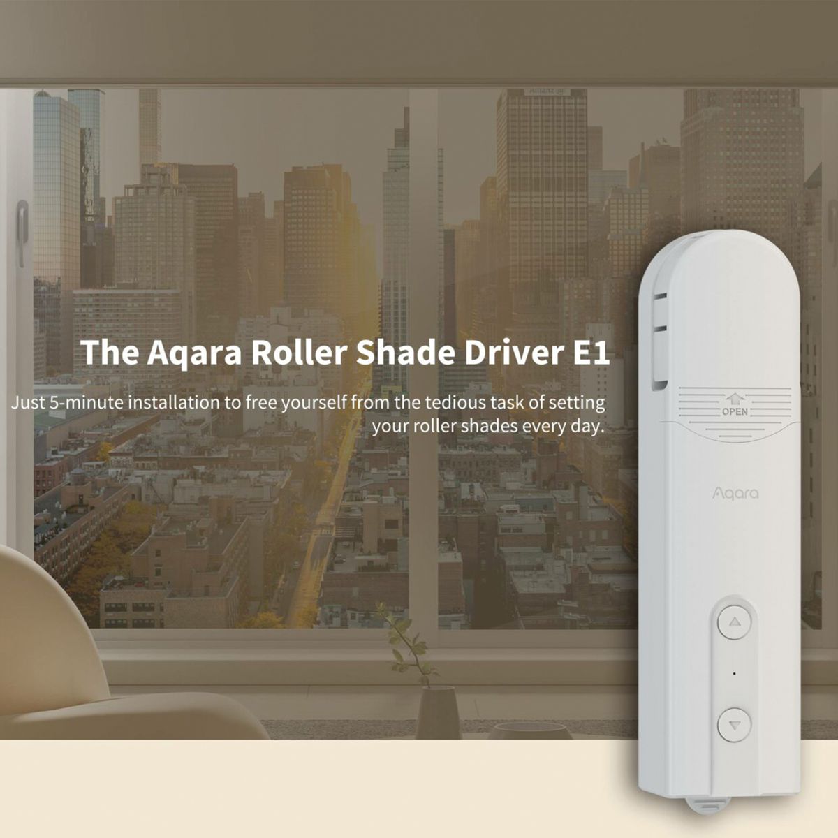 Aqara Rolling Shade Driver E1