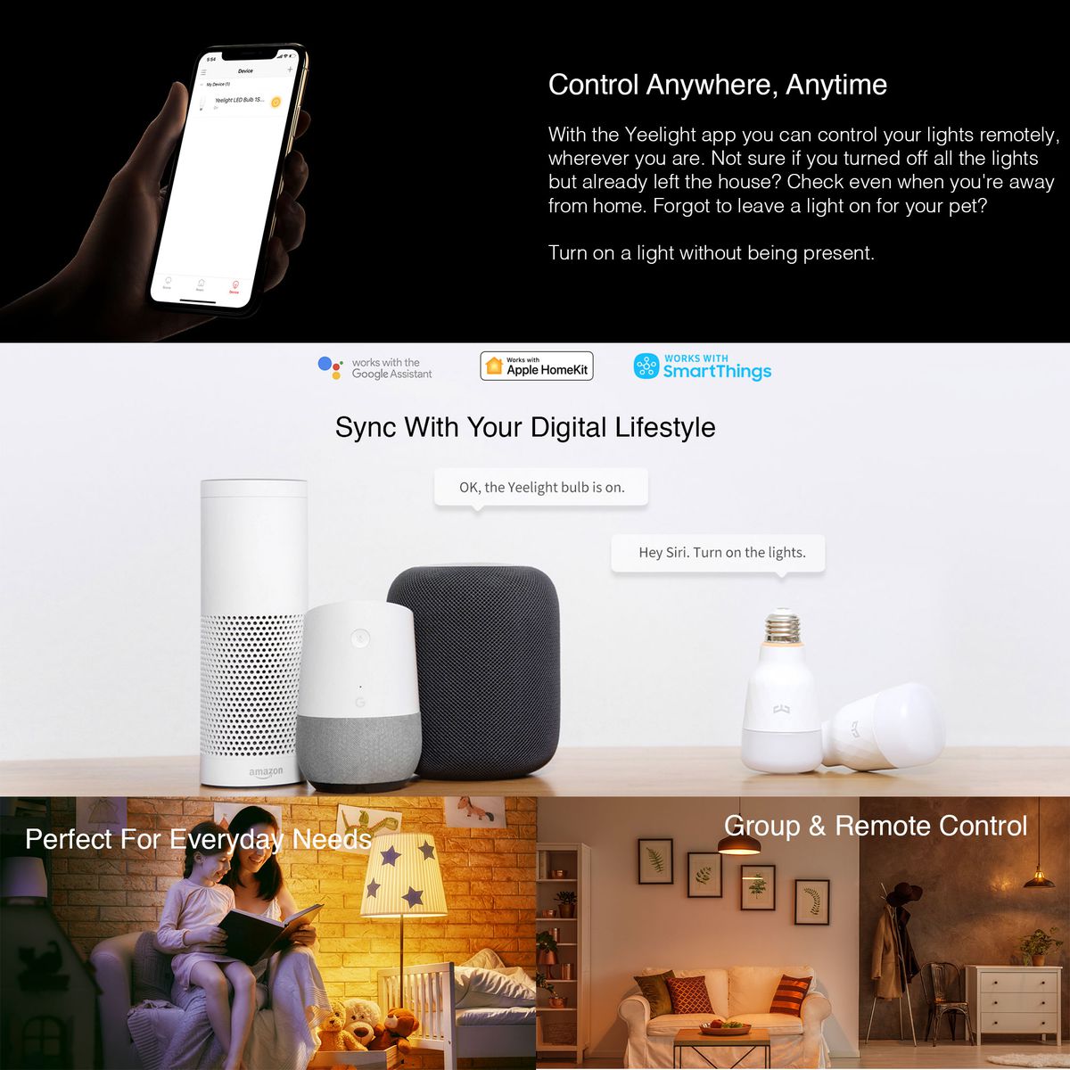Yeelight LED Smart Bulb 2 ( white)