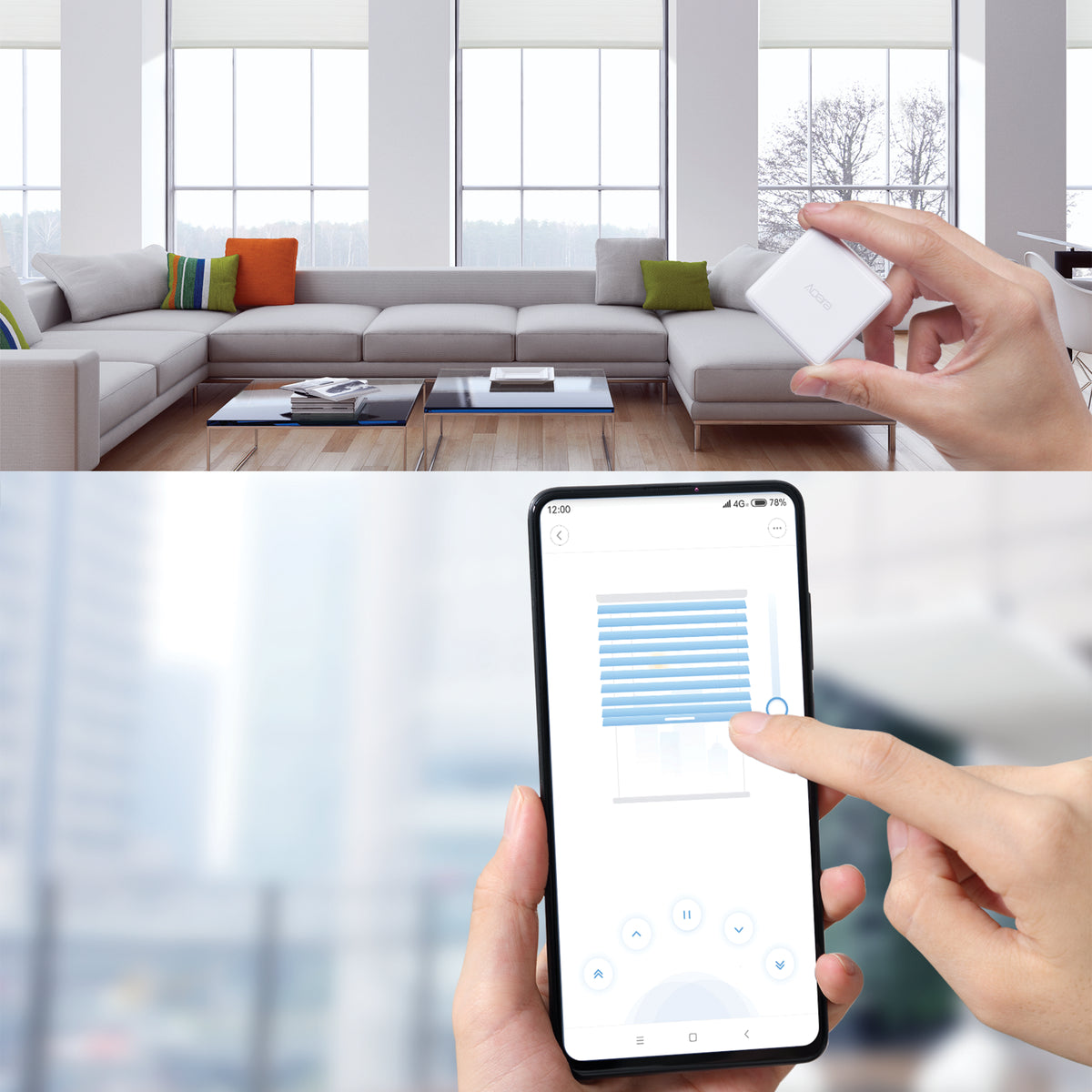 Aqara Smart Roller Shade Controller - Apple HomeKit - Requires Aqara Hub