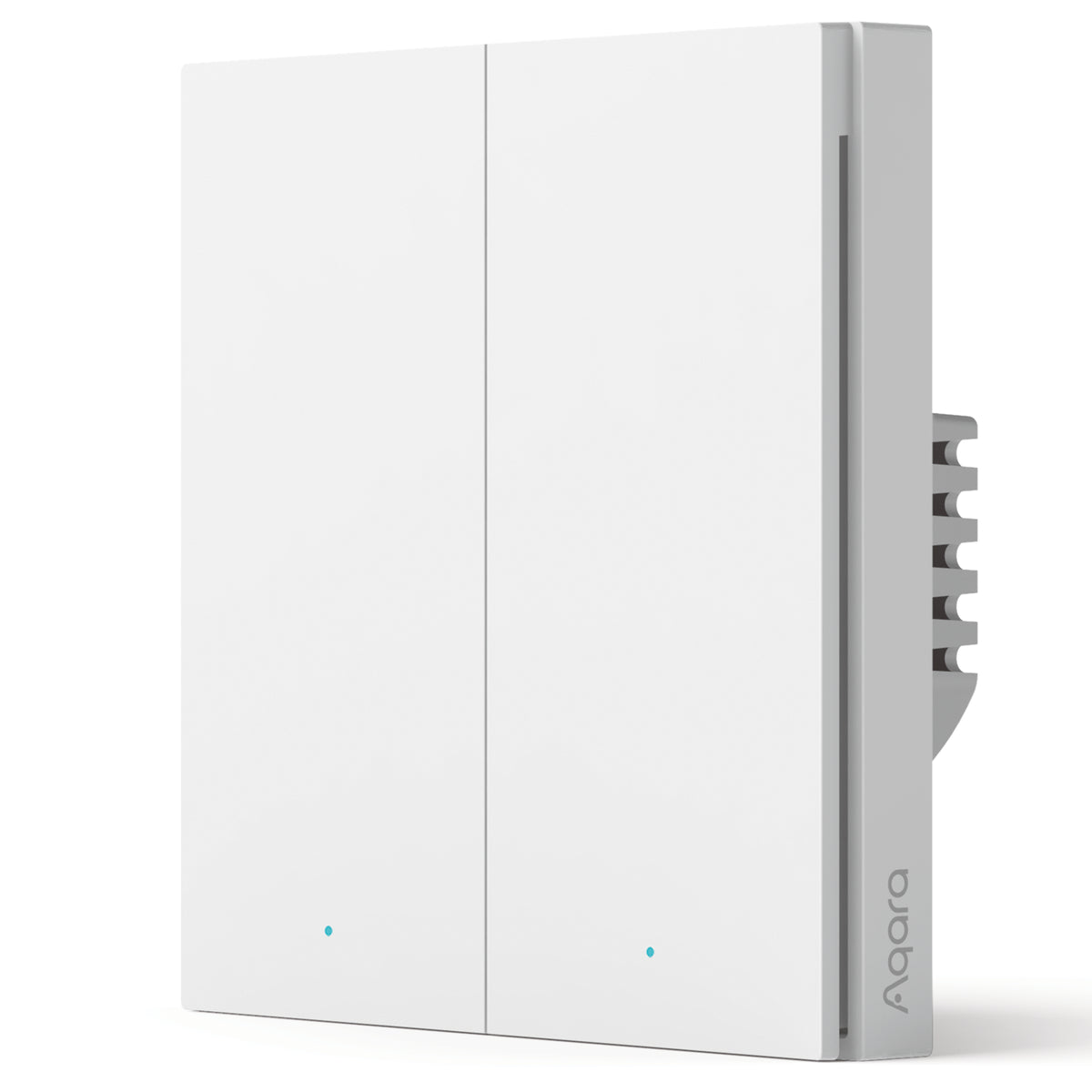 Aqara Smart Wall Switch H1 Double Switch (No Neutral) - REQUIRES AQARA HUB