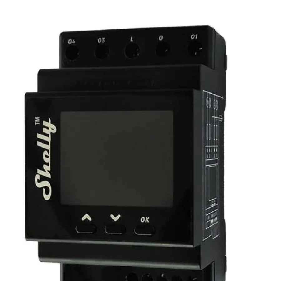 Shelly1 Pro 4PM WIFI Relays one phase, 4 Channel, 40A