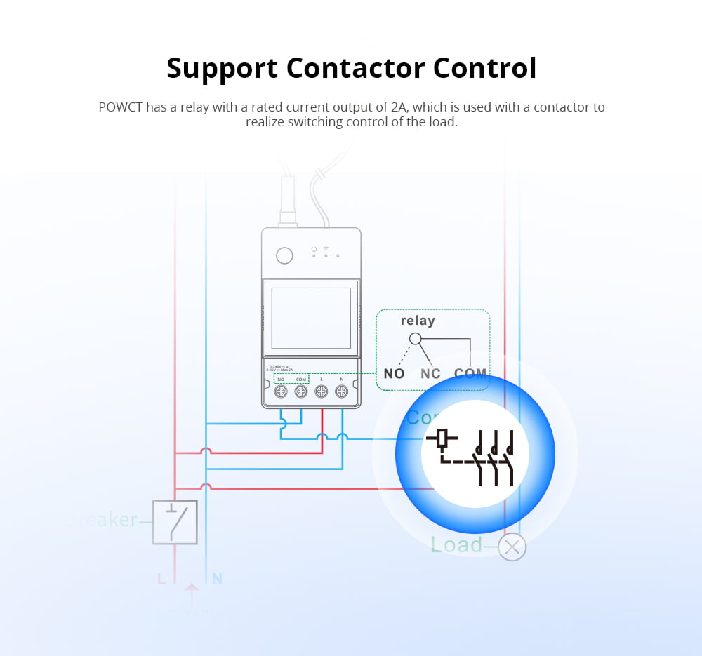 SONOFF POW Ring Smart Power Meter POWCT