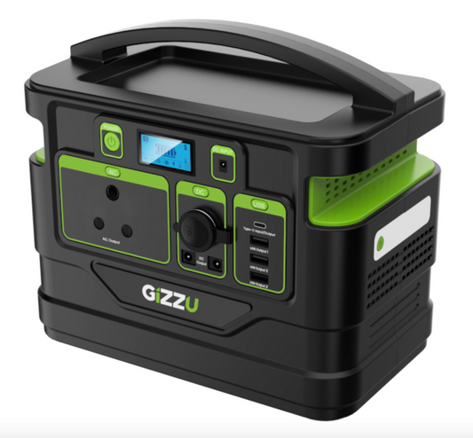GIZZU 296Wh Portable Power Station 1 x 3 Prong SA Plug Point