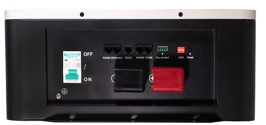 Rizzen,5.12kWh, LiFeP04 Lithi- um Phosphate Battery