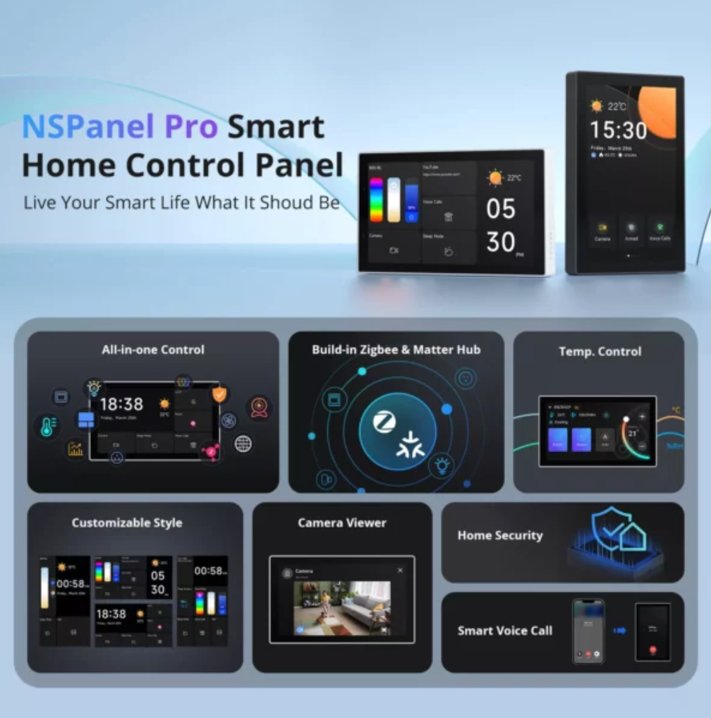 SONOFF NSPanel Pro Smart Home Control Panel 120 White