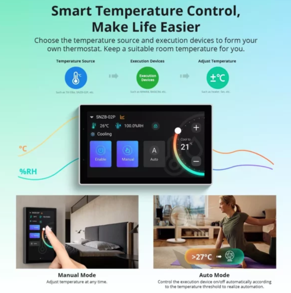 SONOFF NSPanel Pro Smart Home Control Panel 120 White