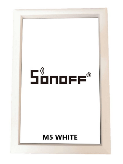 Border Frame for Sonoff M5 – NS Panel Light Switches 3D Printed
