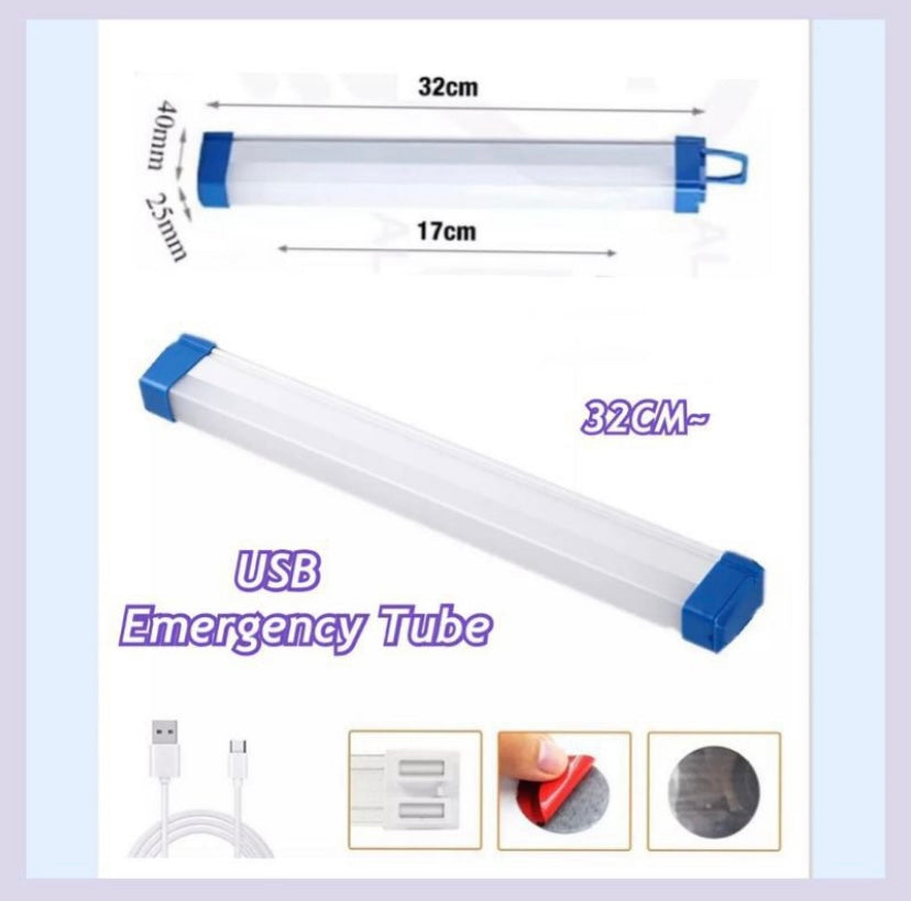 2 x 18W USB RECHARGEABLE LED LIGHT TUBE