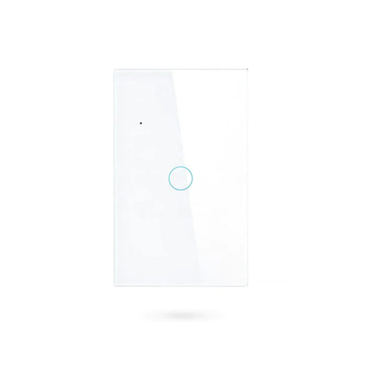 WIFI CONTROL SMART LIFE TUYA 1CH US LED NEUTRAL OR NO NEUTRAL SMART SWITCH WITH RF433MHZ (WHITE)