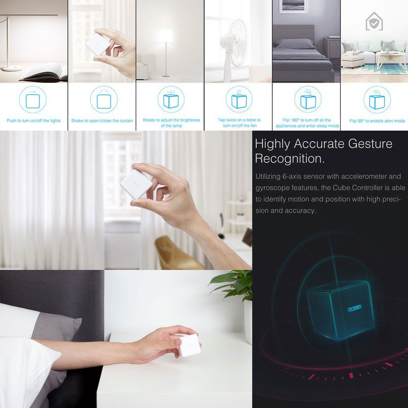Aqara Cube - Smart Controler for Home Automation (REQUIRES AQARA HUB)