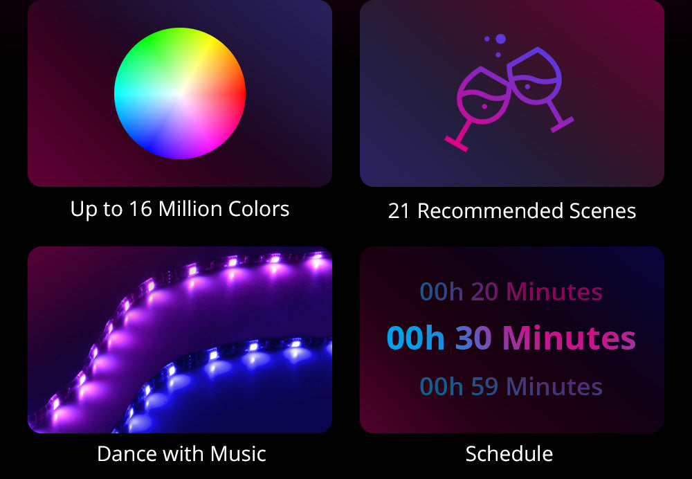 L2 Smart LED Light Strip kit 5M