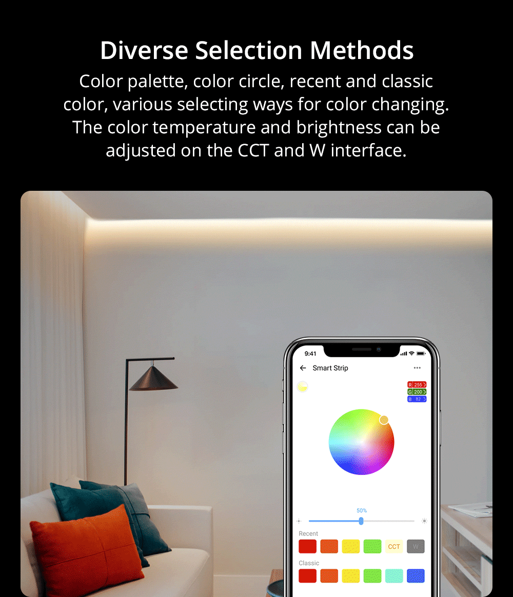 L2 Smart LED Light Strip kit 5M