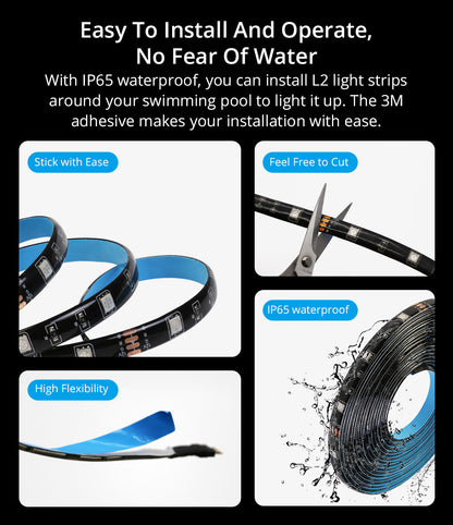 L2 Smart LED Light Strip kit 5M