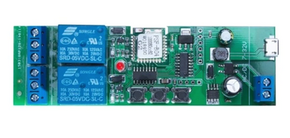 WiFi Inching Relay Momentary/Self-Locking/Interlock Switch Module (ST-DC2)