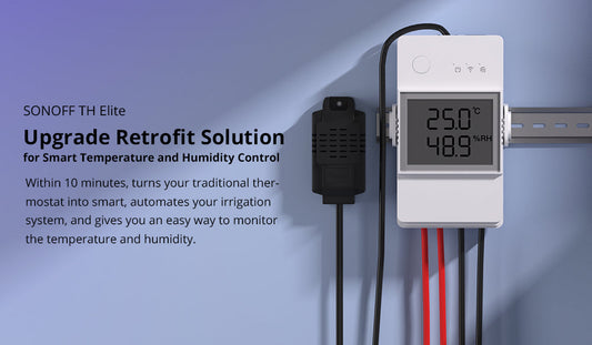 Sonoff TH16 Elite (Sensor sold separately)