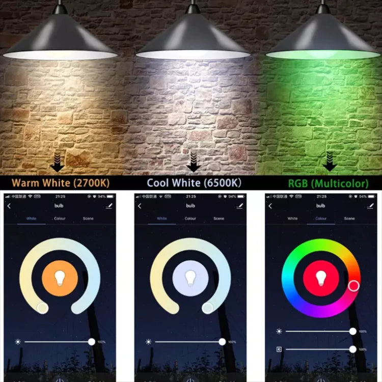 WIFI CONTROL SMART LIFE TUYA RGB CCT 5W GU10 LED DOWNLIGHT BULB