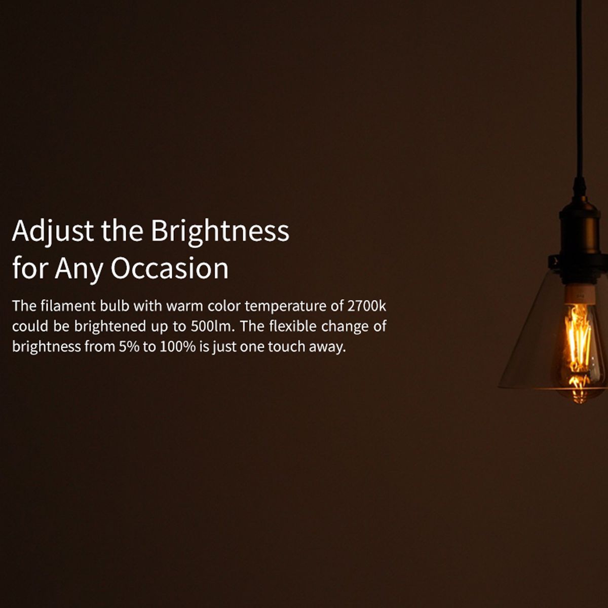 Yeelight Smart LED Filament Bulb ST64